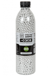 Airsoft bumbiņas - Specna Arms Core ™ Biodegradable BB's 0.28g - 3000 pcs - White