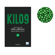 Airsoft bumbiņas - Airsoft BB Biodegradable Precision 6mm - 0.23g - 4350rd - 1kg -  Green