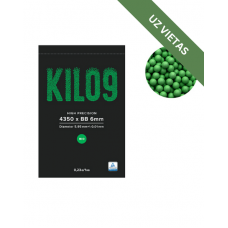 Airsoft bumbiņas - Airsoft BB Biodegradable Precision 6mm - 0.23g - 4350rd - 1kg -  Green