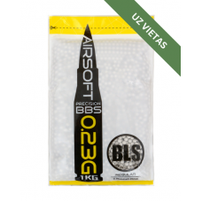 Airsoft bumbiņas - BLS BBs 0.23g - 1kg - White