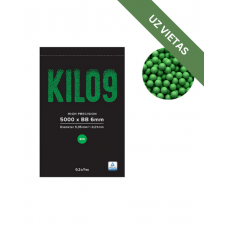 Airsoft bumbiņas - Airsoft BB Biodegradable Precision 6mm - 0.20g - 5000rd - 1kg -  Green
