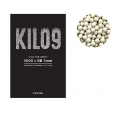Airsoft bumbiņas - Airsoft BB Precision 6mm - 0.25g - 4000rd - 1kg - White