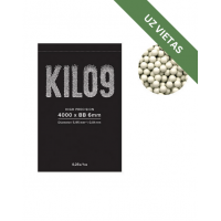 Airsoft bumbiņas - Airsoft BB Precision 6mm - 0.25g - 4000rd - 1kg - White