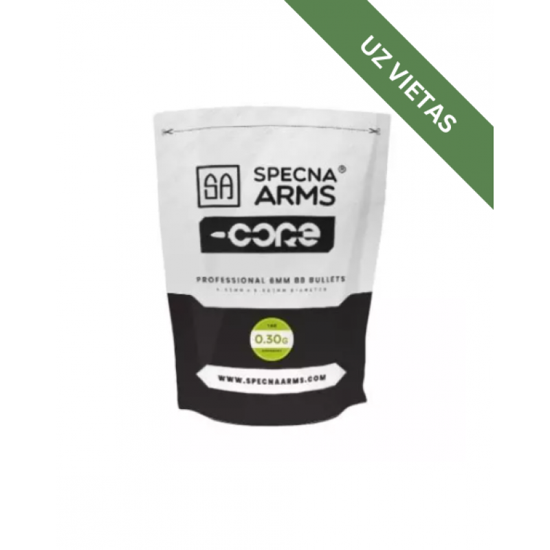 Airsoft bumbiņas - Specna Arms Core ™ Biodegradable BB's 0.30g - 1 kg- White