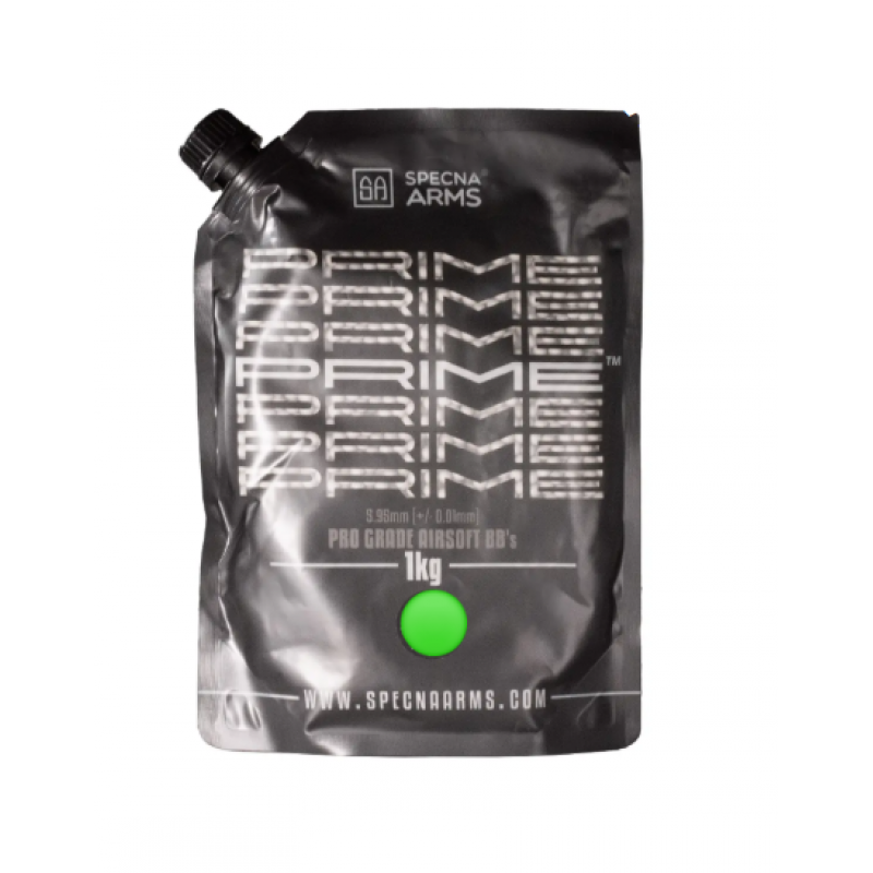 Airsoft bumbiņas - Specna Arms Prime™ Precision Bullets 0.25g - 1kg - White