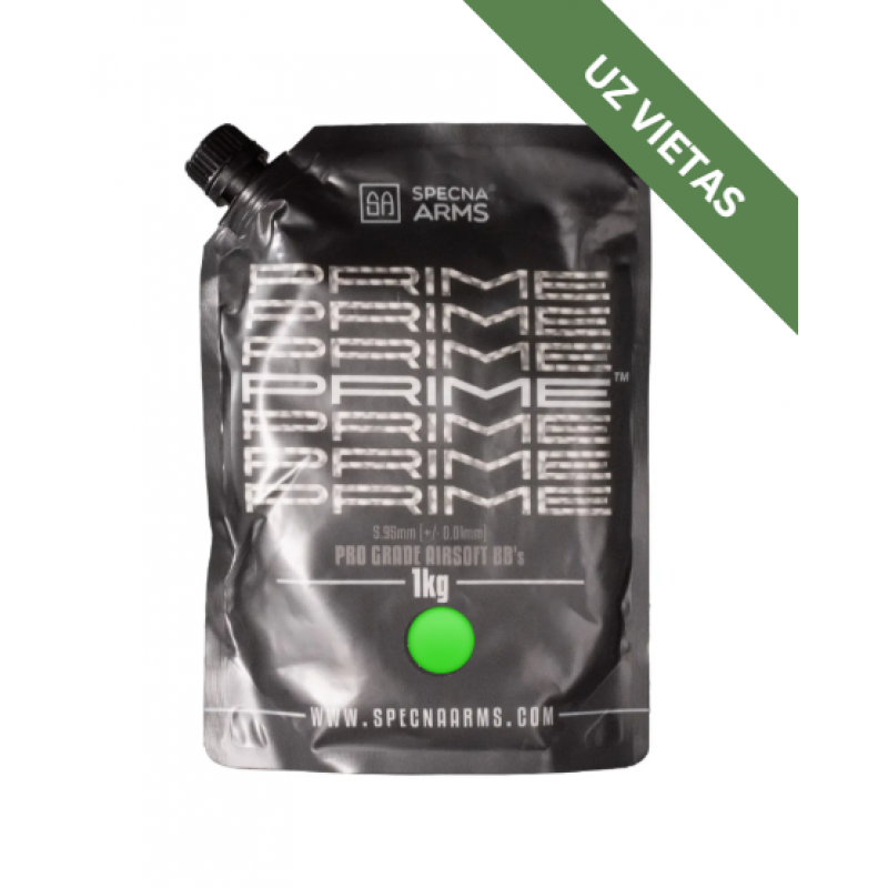 Airsoft bumbiņas - Specna Arms Prime™ Precision Bullets 0.25g - 1kg - White