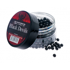 Pneimatisko ieroču munīcija - Black Devils Steel BB's 4,5mm - 0.35g 500 pcs - Tērauda BBs bumbiņas - Gaisa lodītes