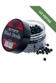 Pneimatisko ieroču munīcija - Black Devils Steel BB's 4,5mm - 0.35g 500 pcs - Tērauda BBs bumbiņas - Gaisa lodītes
