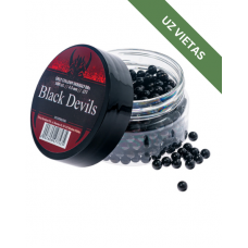 Pneimatisko ieroču munīcija - Black Devils Steel BB's 4,5mm - 0.35g 500 pcs - Tērauda BBs bumbiņas - Gaisa lodītes