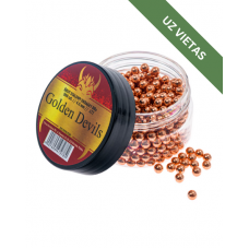 Pneimatisko ieroču munīcija - Golden Devils Steel BB's 4,5 mm - 0.35g 500 pcs - Tērauda BBs bumbiņas - Gaisa lodītes