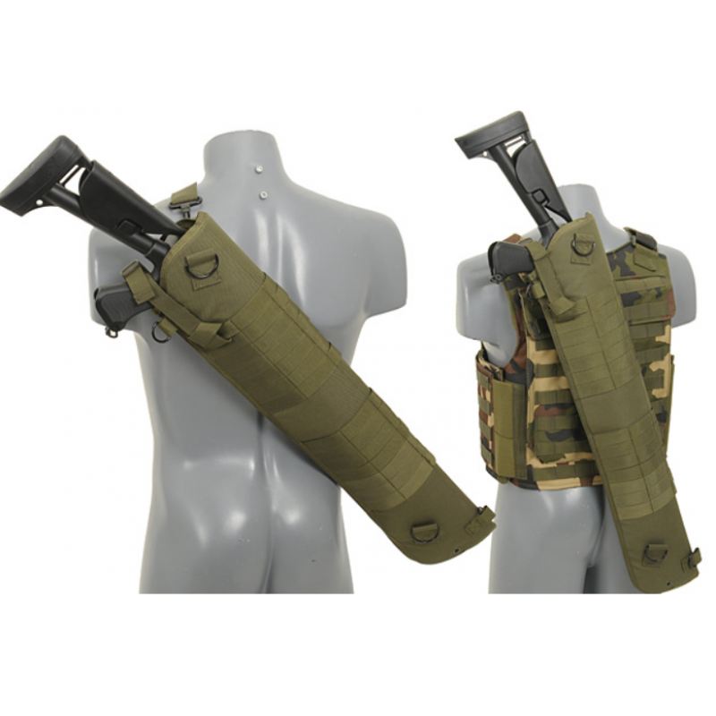 Muguras maks ierocim - Back Scabbard for Shotgun 8FIELDS - Olive 