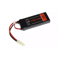 Airsoft Baterija - LiPo 7,4V 1500mAh 20/40C battery - Akumulators