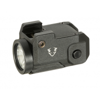 Lukturis ar stipriājumu uz ieroča - Compact Pistol Flashlight Vaide Scrapper - Black 