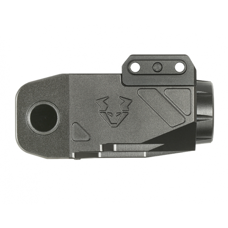 Lukturis ar stipriājumu uz ieroča - Pistol Flashlight Vaide Scrapper - Black 