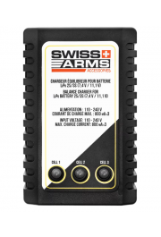 Airsoft bateriju lādētājs - Cybergun Swiss Arms LiPo Charger