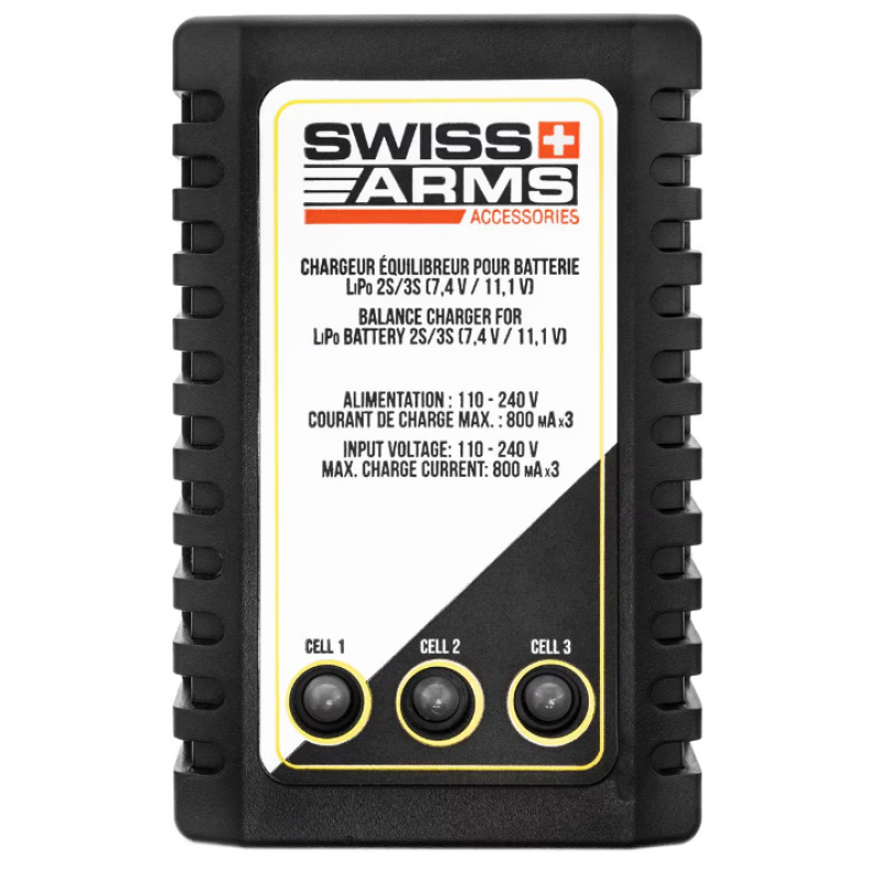 Airsoft bateriju lādētājs - Cybergun Swiss Arms LiPo Charger
