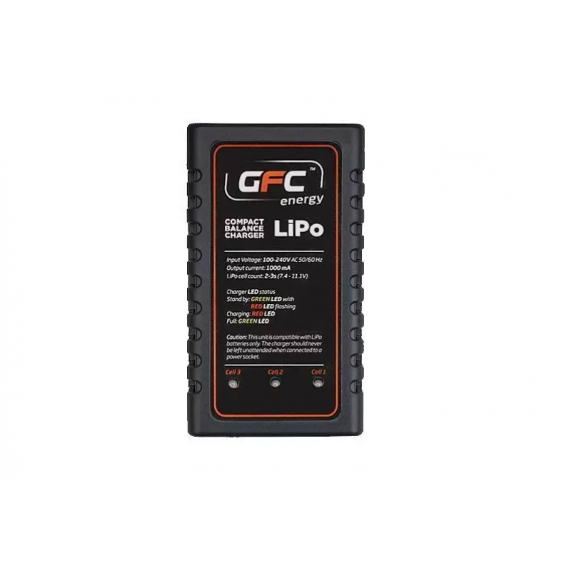 Airsoft bateriju lādētājs - GFC Energy LiPo smartcharger