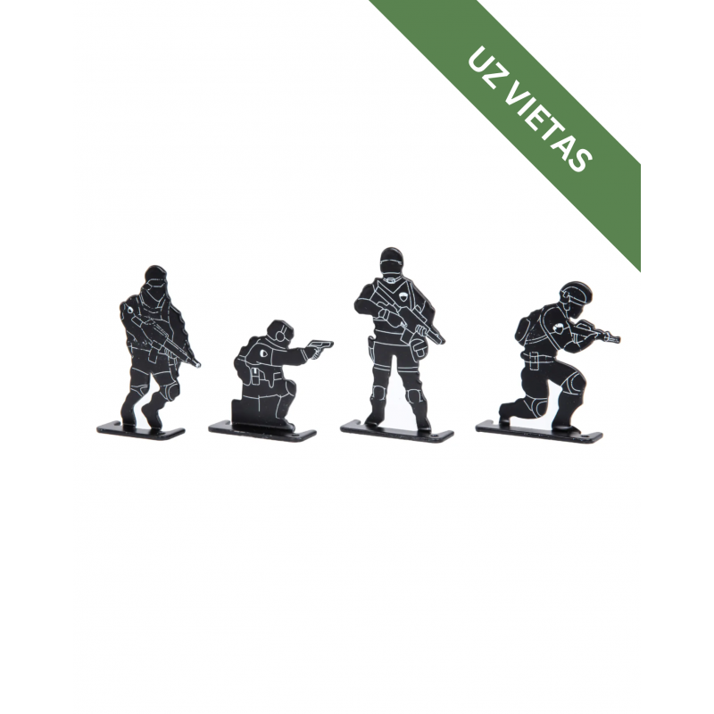 Mērķis - Four Wosport training shooting targets - 4 pcs