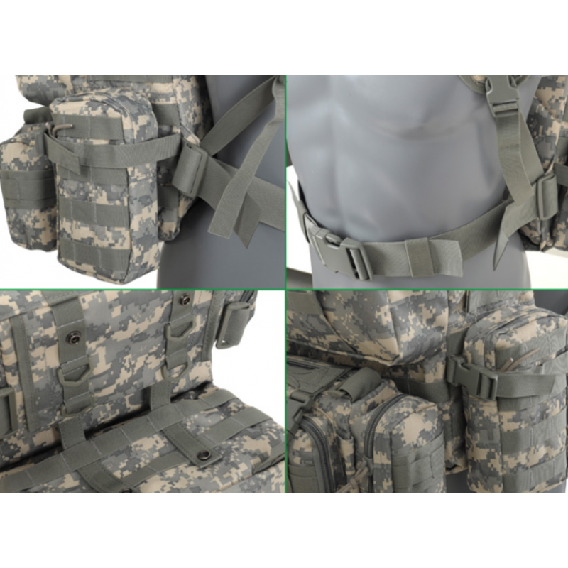 Mugursoma - 8FIELDS 3-Day Assault Pack - 36L Black
