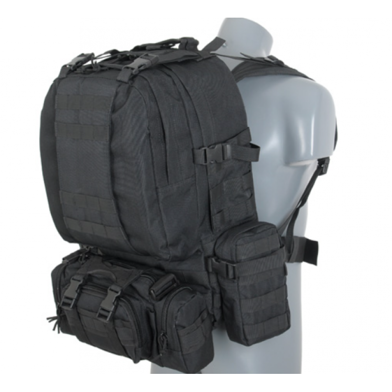 Mugursoma - 8FIELDS 3-Day Assault Pack - 36L Black