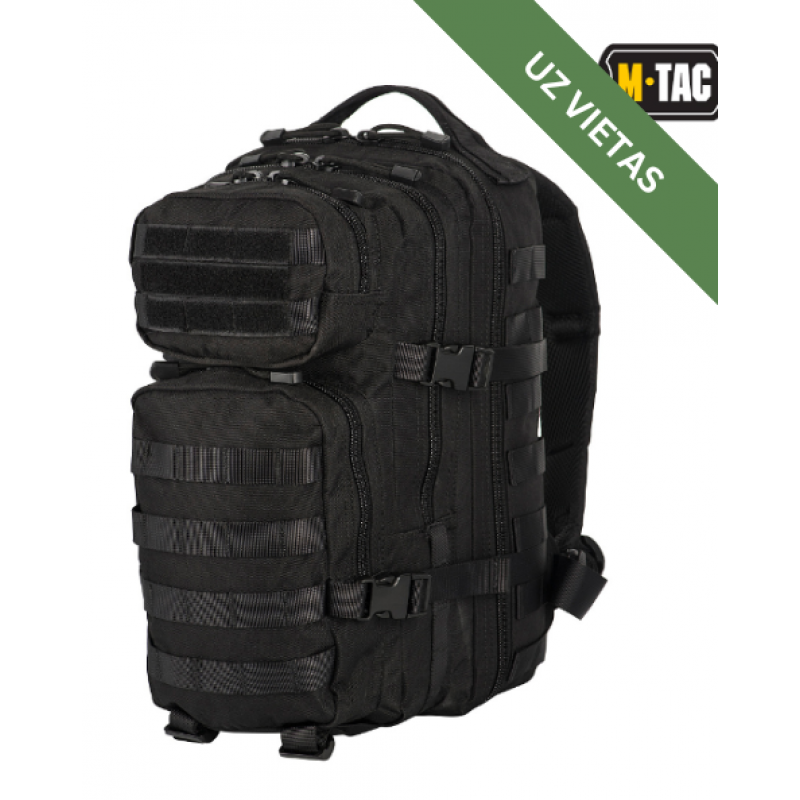 Mugursoma - Medium M-Tac Assault Pack 20 L - black