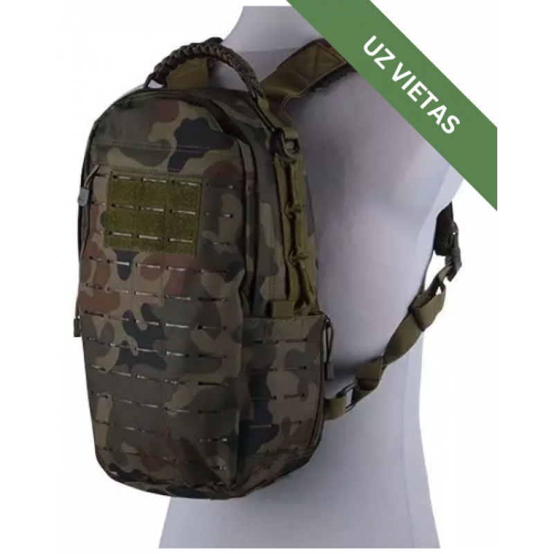 Mugursoma - Small Laser-Cut Tactical Backpack - WZ.93 Woodland Panther