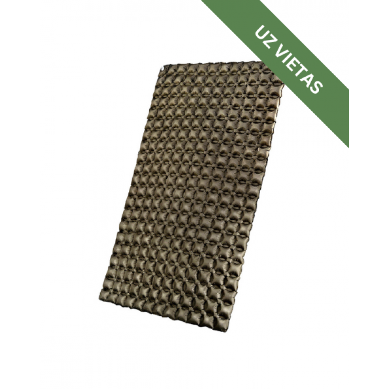 Tūrisma paklājiņš, matracis - piepūšams - inflatable sleeping pad 195x120 - Olive