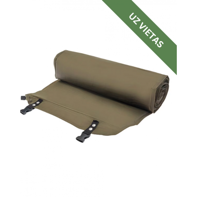 Tūrisma paklājiņš, matracis - piepūšams - Self Inflatable Mat - 185 x 50 - olive