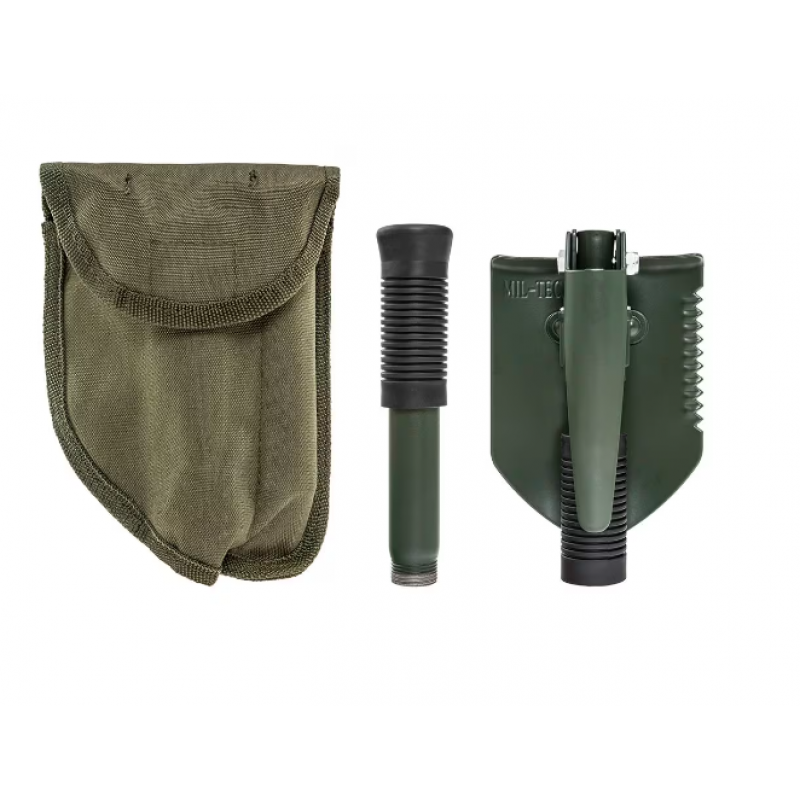 Salokāma lāpsta - Mil-Tec Type Mini II Folding Shovel - Green
