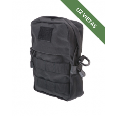 Pouch - Cargo Pouch with Pocket - Black