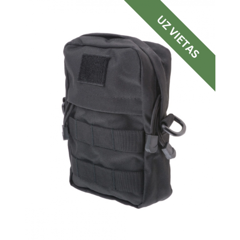 Pouch - Cargo Pouch with Pocket - Black