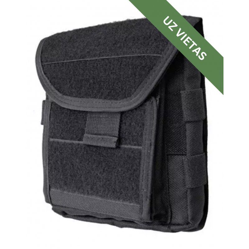 Pouch - Administration panel with map pouch – BLACK