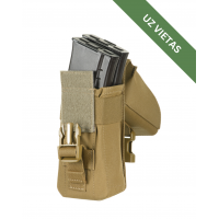 Airsoft ekipējuma somiņa/maciņš - M-Tac Pouch Double Magazine Closure Fastex - Coyote