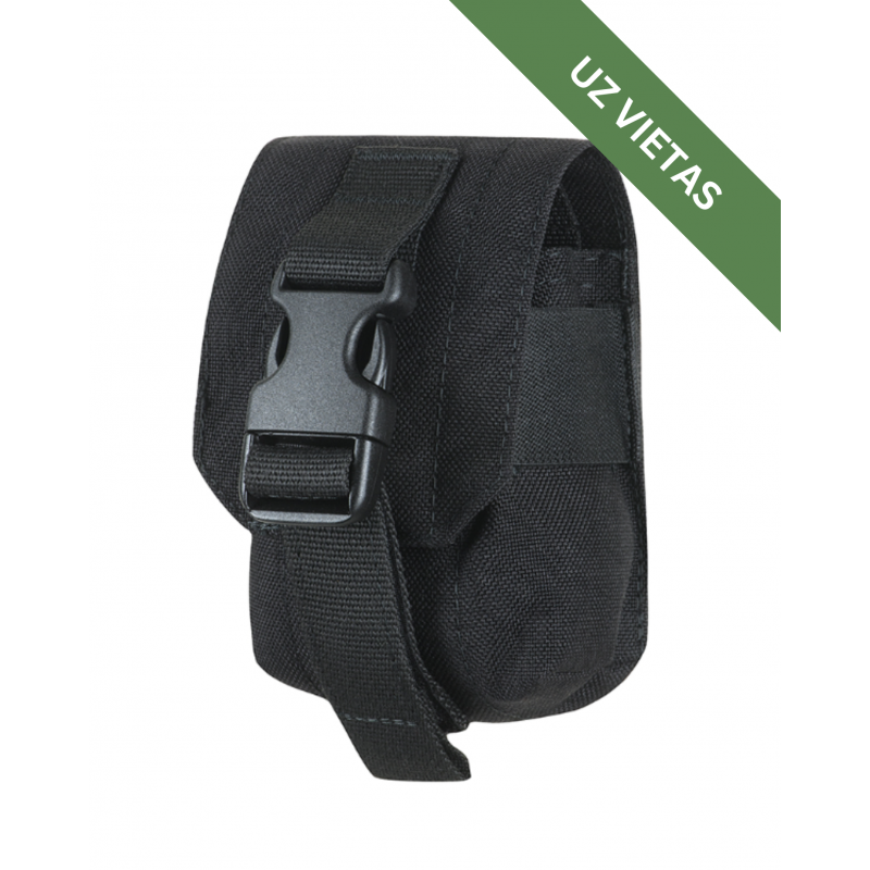 Airsoft ekipējuma somiņa/maciņš - M-Tac Pouch For Frag Grenade Laser Cut - Black