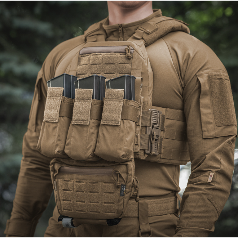 Airsoft ekipējuma somiņa/maciņš - M-Tac pouch for 2 magazines - Coyote