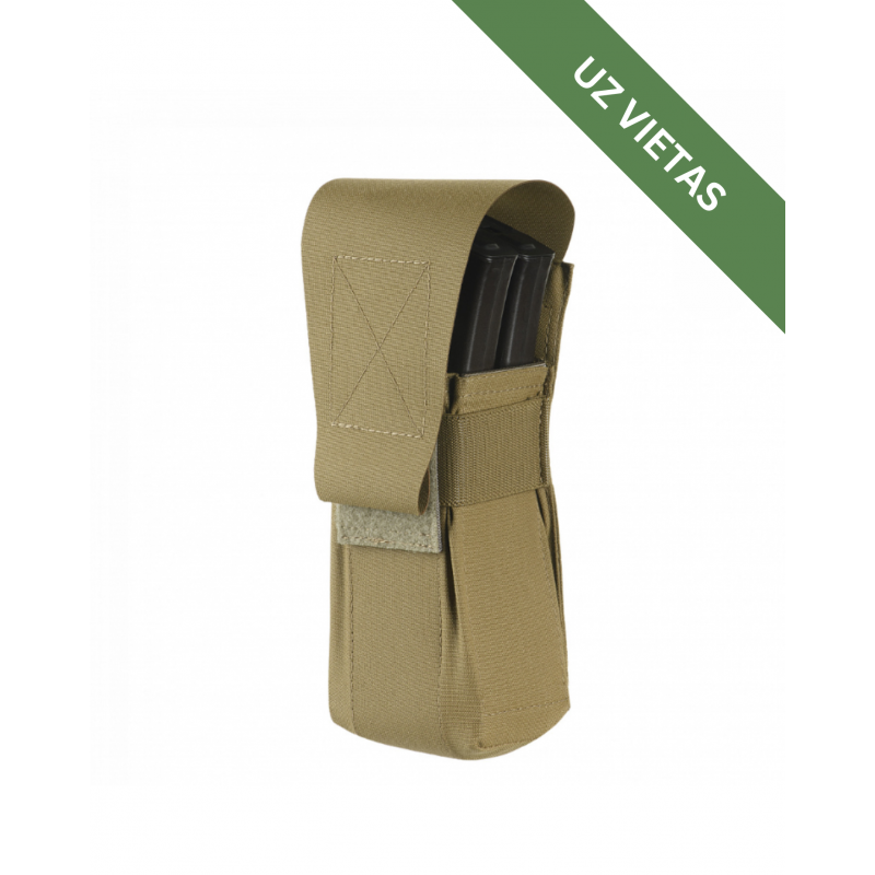 Airsoft ekipējuma somiņa/maciņš - M-Tac pouch for 2 magazines - Coyote