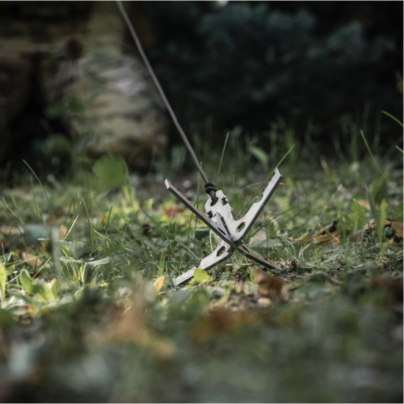 Taktiskais saliekamais āķis - Collapsible Grappling Hook