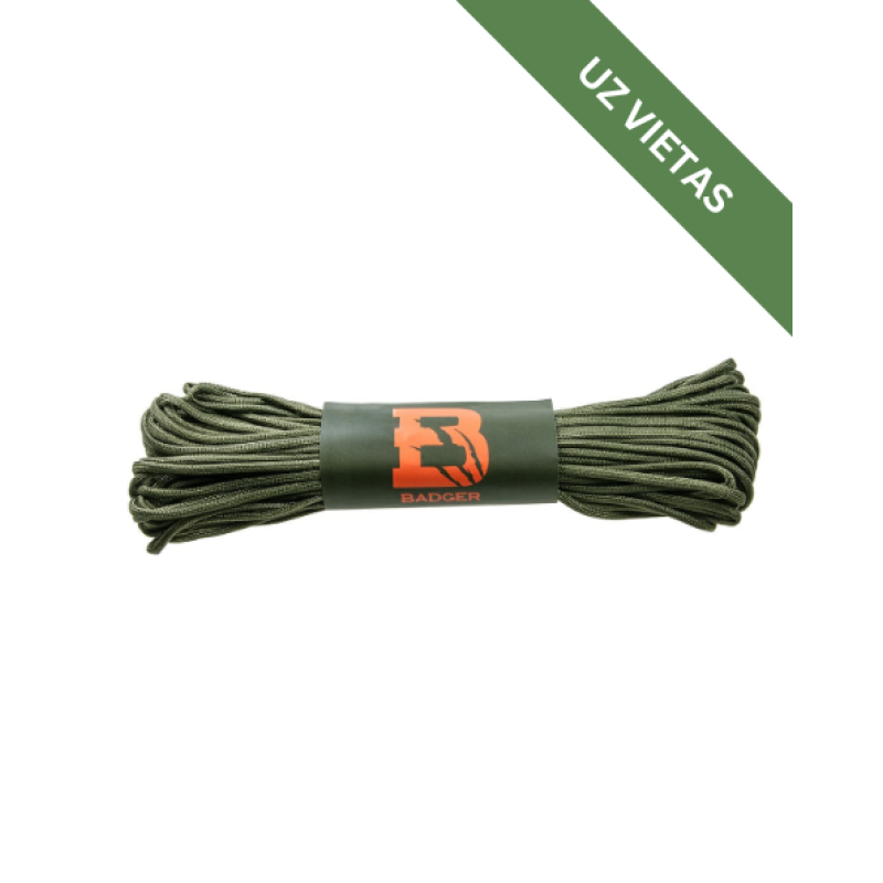 Virve - Badger Outdoor Paracord 550 30m - Olive
