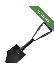 Salokāma lāpsta - Mil-Tec US Type folding shovel with cover - Black
