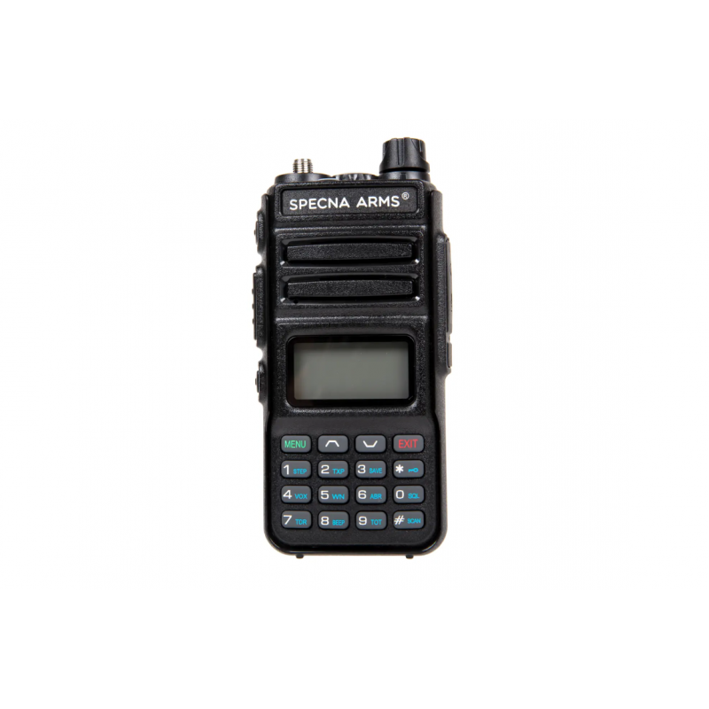 Rācija - Manual Dual Band Shortie-13 Radio - (VHF/UHF)
