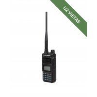 Rācija - Manual Dual Band Shortie-13 Radio - (VHF/UHF)