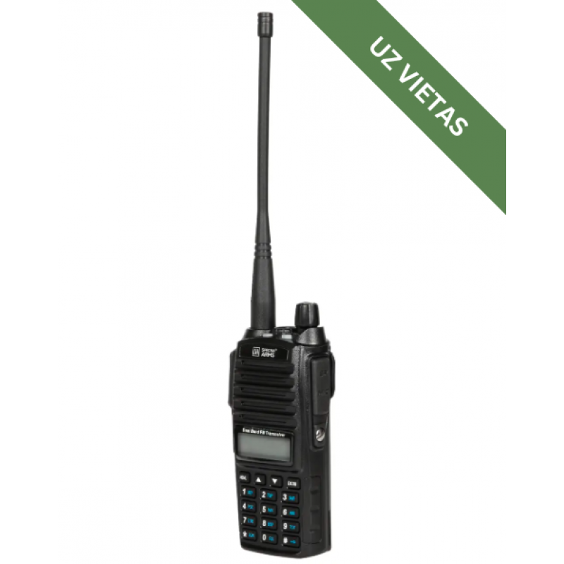 Rācija - BAOFENG Shortie-82 Radio Dual Band - (VHF/UHF)