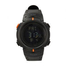 Taktiskais rokaspulkstenis ar kompasu - Watch - Tactical - Compass - Black