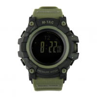 Taktiskais rokaspulkstenis - Watch - Tactical - Adventure - Black/Olive