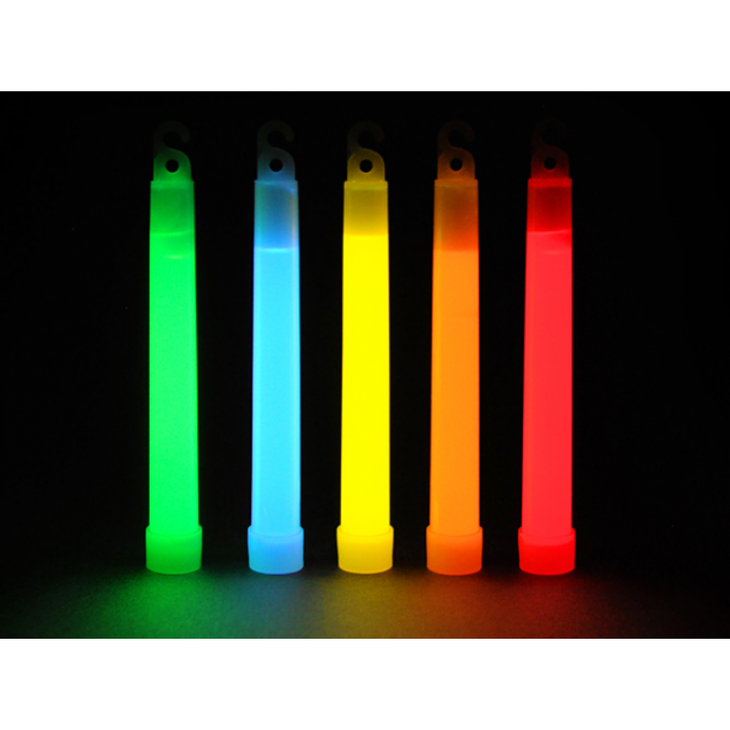 Spīdošo nūjiņu komplekts (5 krāsas, 20 gab.) - Tactical Glow Stick Set - 20 pcs - Mix of Colors