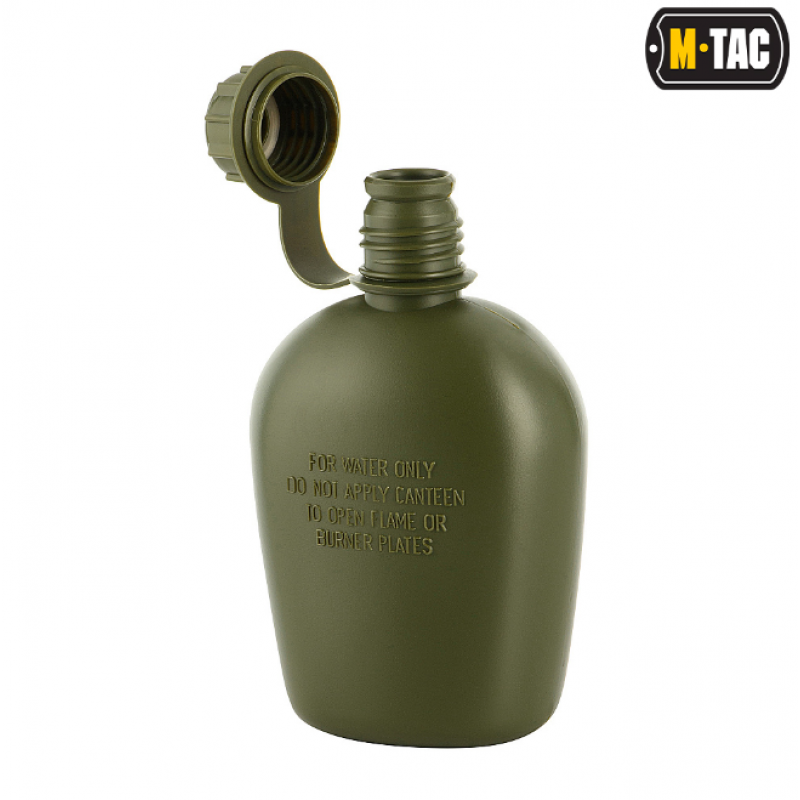 Atkārtoti uzpildāma ūdens pudele - M-Tac water bottle 1 L - Olive
