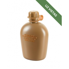 Atkārtoti uzpildāma ūdens pudele - M-Tac water bottle 1 L - Coyote Brown