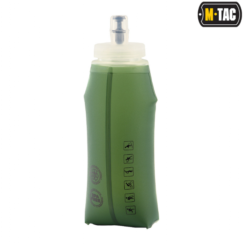 Ūdens rezervuārs - M-Tac Collapsible Water Bottle 500 ml