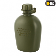 Atkārtoti uzpildāma ūdens pudele - M-Tac water bottle 1 L - Olive