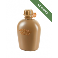Atkārtoti uzpildāma ūdens pudele - M-Tac water bottle 1 L - Coyote Brown